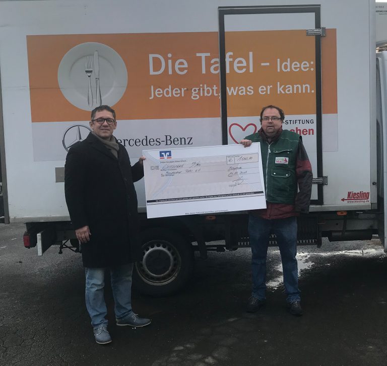 Spendenübergabe an die Bayreuther Tafel